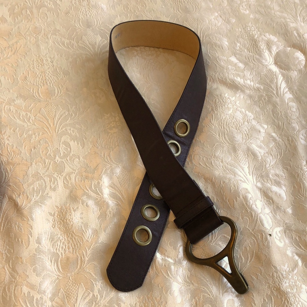 Dark Brown Hook Belt